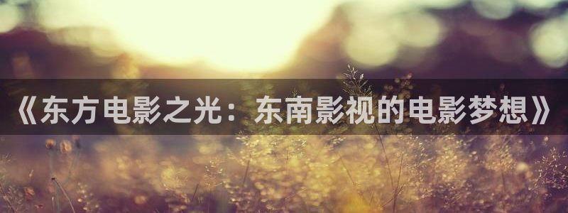 樱桃影院免费观看：《东方电影之光：东南影视的电影梦想》